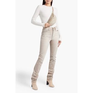 YEEZY Faded high-rise straight-leg jeans season 6